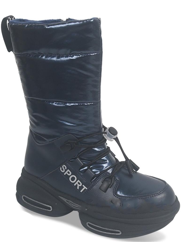 Дутики TOM.M 9712U на овчине р. 36 Синий (96904)