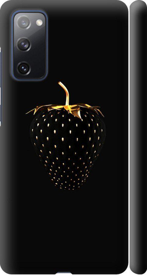 Чехол на Samsung Galaxy S20 FE G780F Черная клубника (3585m-2075-42517)