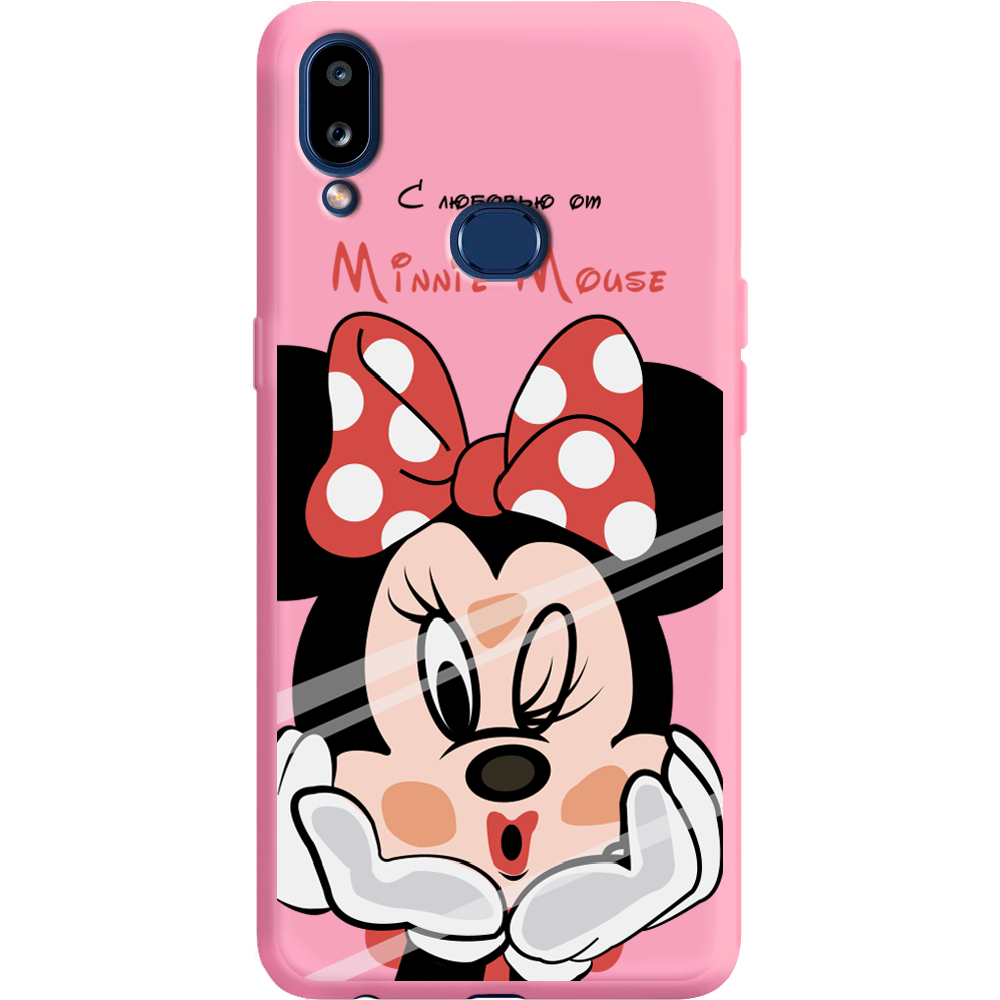 Чехол Boxface Samsung A107 Galaxy A10s Lady M Розовый силикон (37944-cc59-42164)