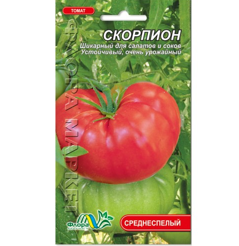 Семена томата Скорпион малиновый среднеспелый 0,1 г (26151)