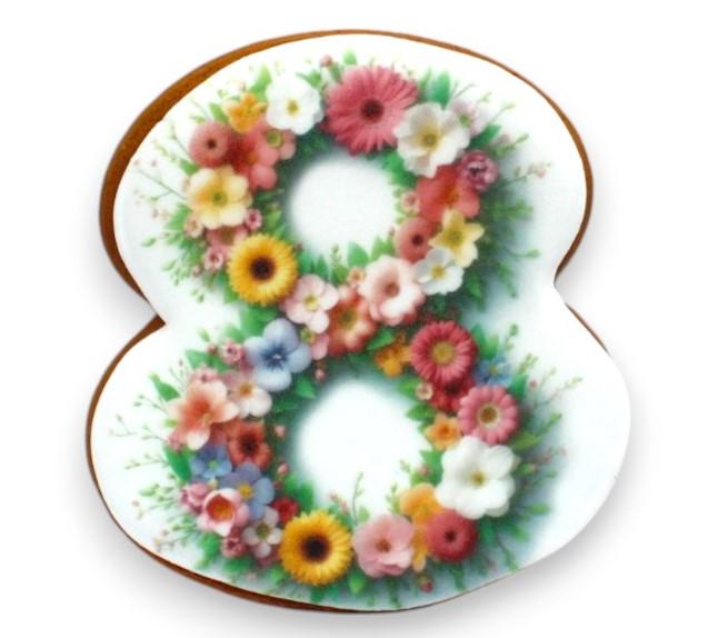 Пряник з принтом Крафт Печиво 8 Березня 45 г