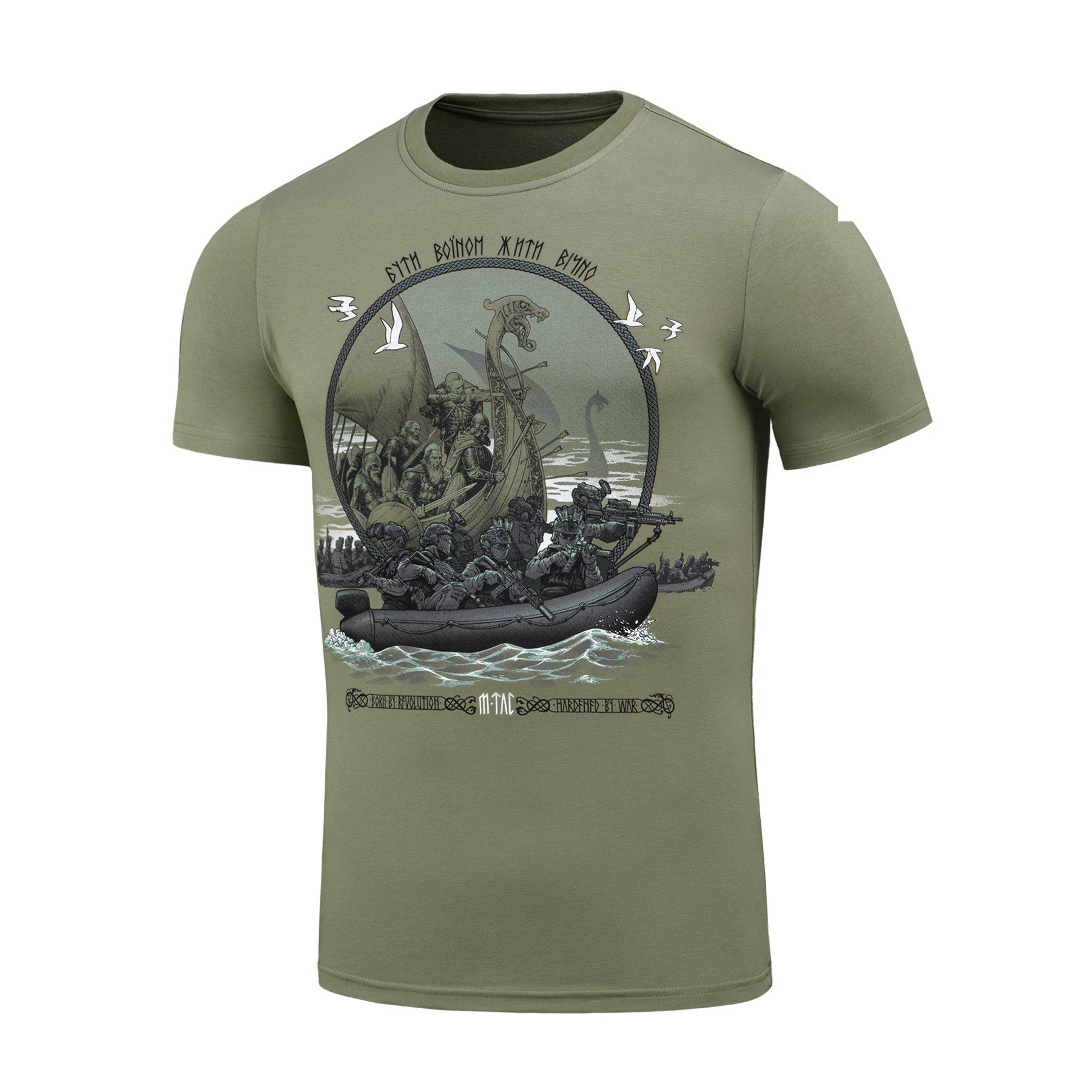 Футболка M-Tac Дракар 3XL Light Olive