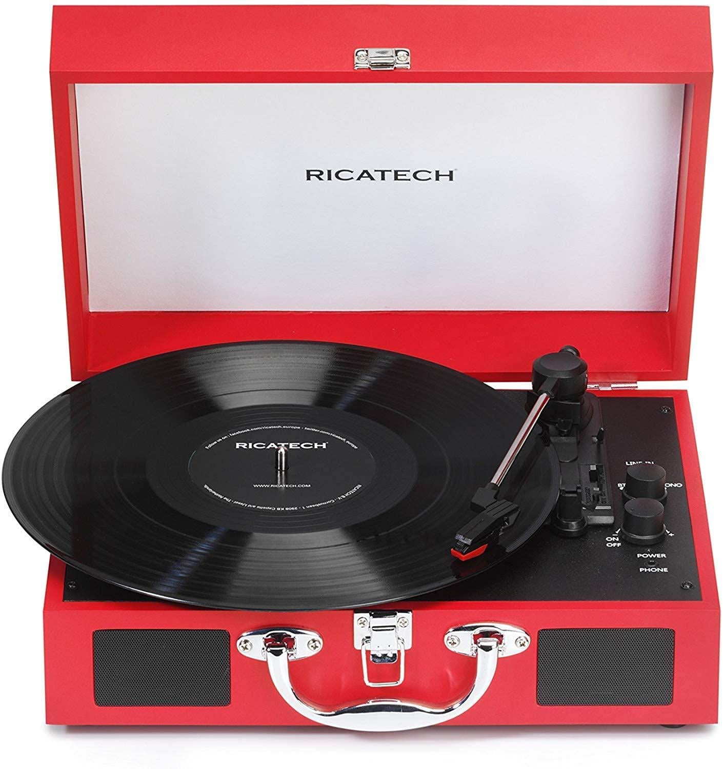 Виниловый проигрыватель Ricatech RTT21 Advanced Red