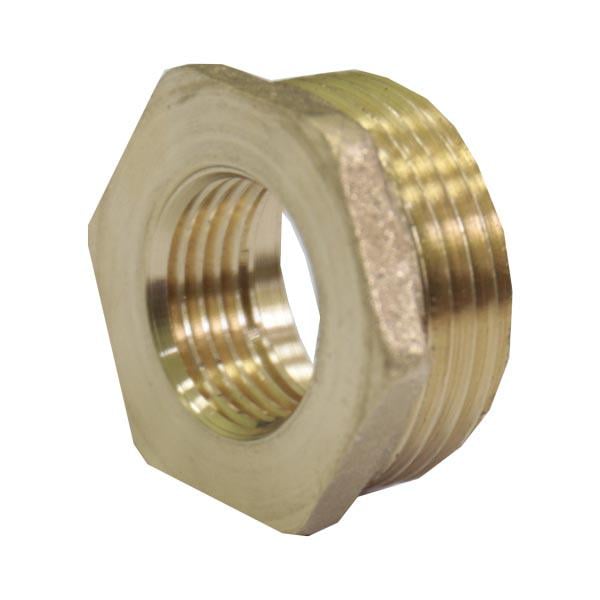 Редукція посилена латунь 1"х3/4"(115685) - фото 1 Редукція посилена латунь 1"х3/4"(115685) - фото 1