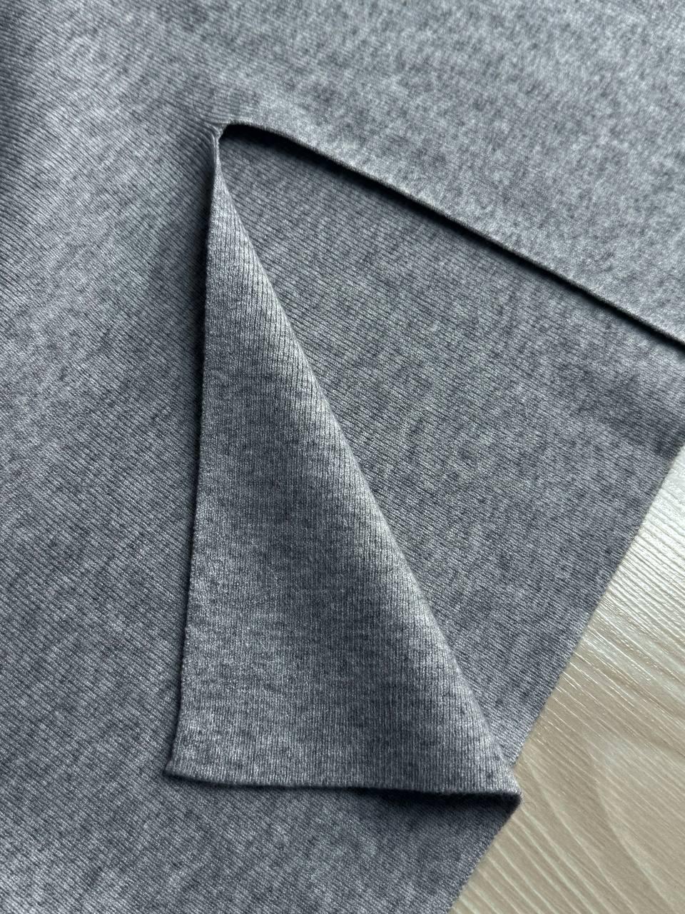 Юбка женская Accorddream 8631 вязаная миди с разрезом OS Серый (5432) - фото 4