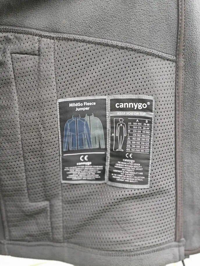 Свитер флисовый Mildgo CannyGo XL Серый - фото 3 Свитер флисовый Mildgo CannyGo XL Серый - фото 3