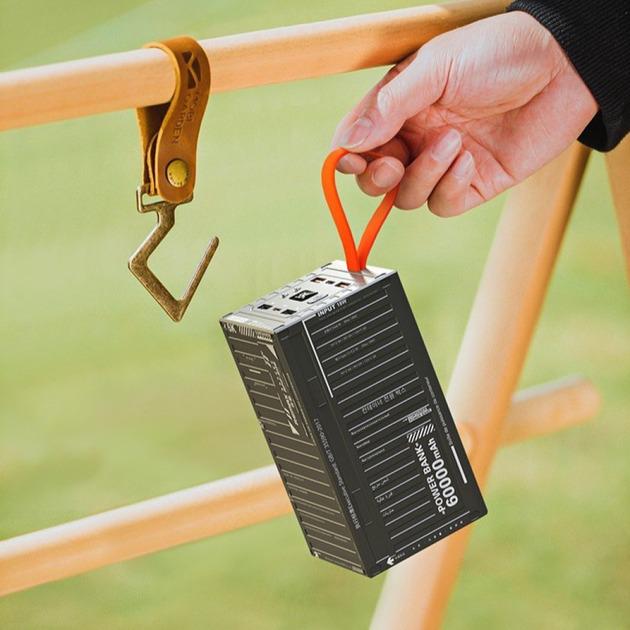 Повербанк зі швидкою зарядкою Remax 22,5W/60000 mAh Сірий (RPP-609B) - фото 7 Повербанк зі швидкою зарядкою Remax 22,5W/60000 mAh Сірий (RPP-609B) - фото 7