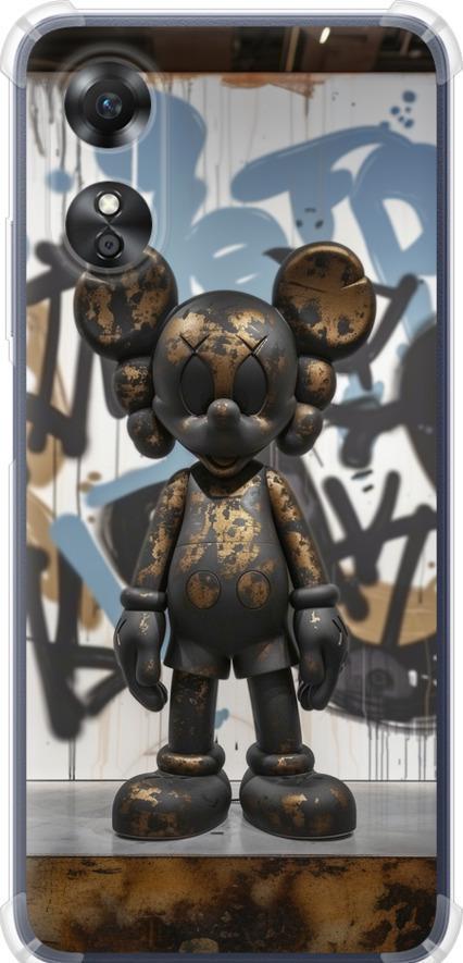 Чехол на Oppo A17 Bronze kaws v2 (6098sp-2954-42517)