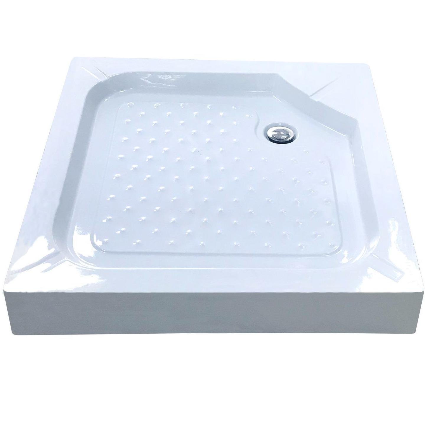 Поддон для душа Bravo LUBAWA SL 100 000016310 пластиковый 100x100x13 см (104047)