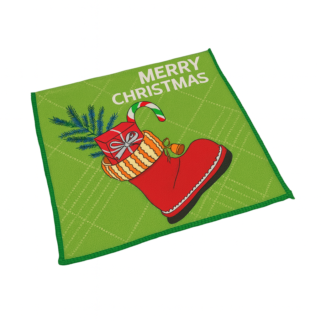 Салфетки-полотенца из микрофибры Luxyart Рождество 25х50 см 8 шт. (LR-280) - фото 8