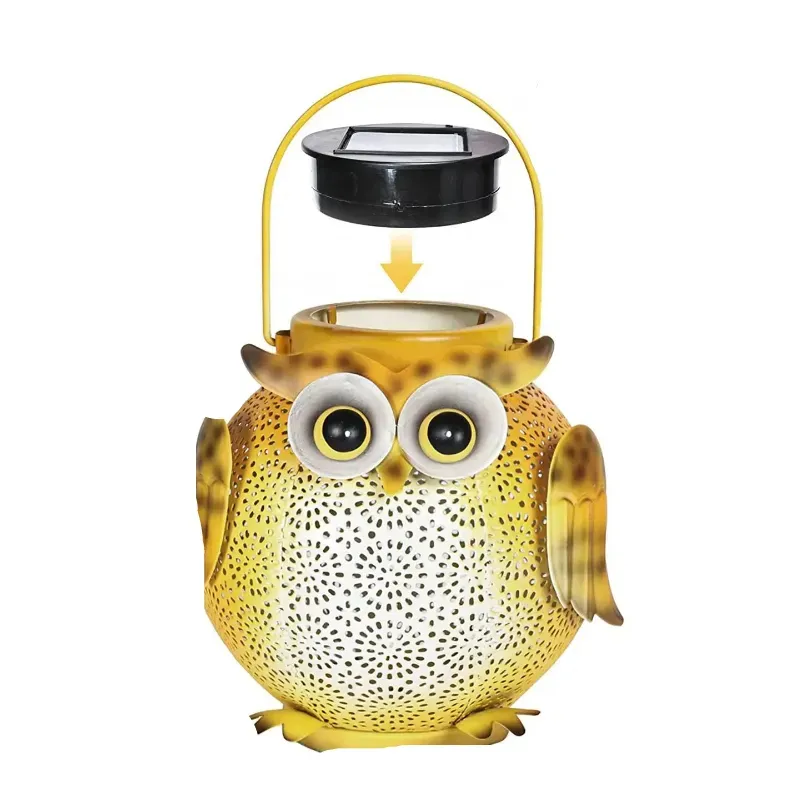 Фонарь садовый Сова на солнечной батарее (L00023) Фонарь садовый Сова на солнечной батарее (L00023)