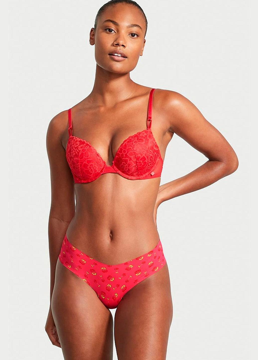 Трусики Victoria's Secret M Красный (7040000410630QT6M)
