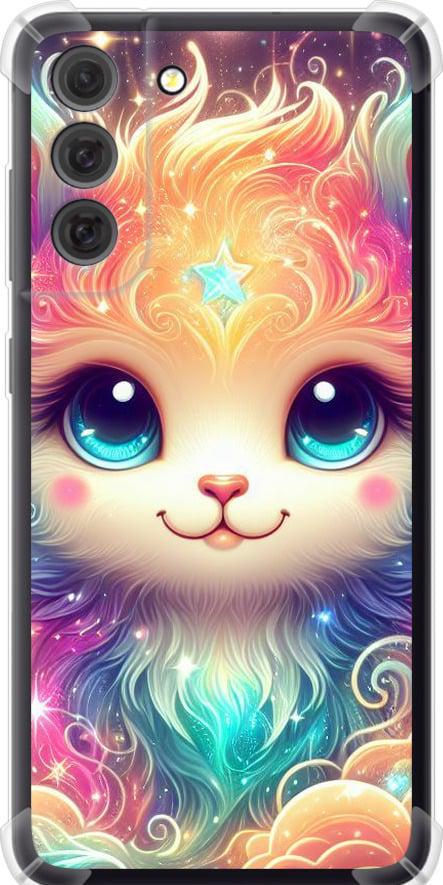 Чехол на Samsung Galaxy S21 FE Сказочный котенок (5813sp-2302-42517)
