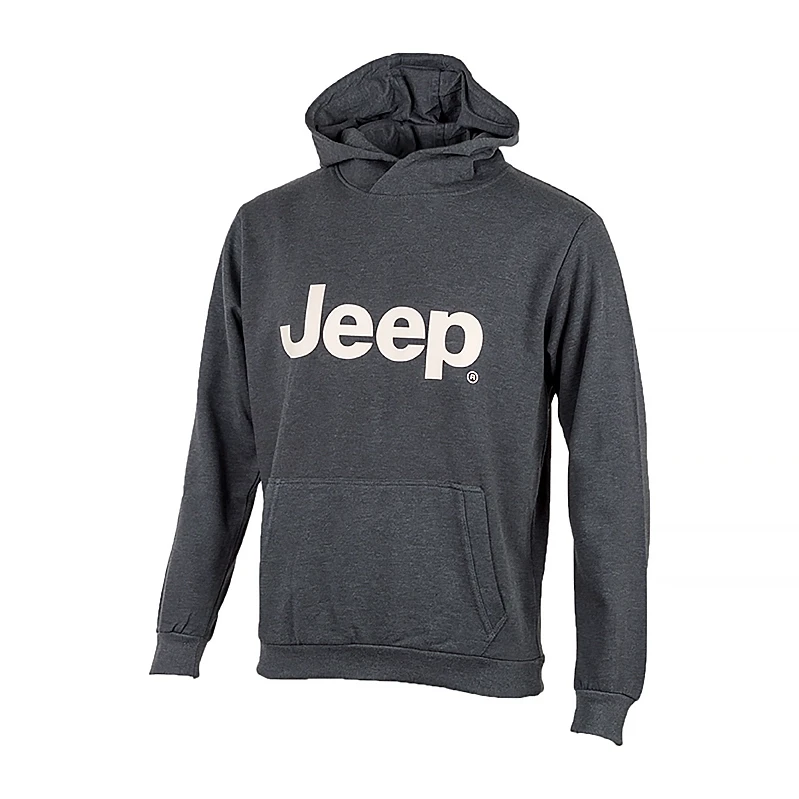 Худи мужское JEEP HOODED SWEATSHIRT 2XL Серый (O102566-J865 2XL) - фото 1