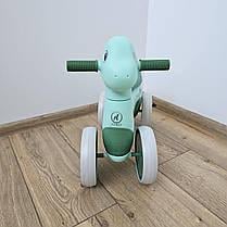 Біговел дитячий каталка Avko Dino 05 звукові та світлові ефекти Green - фото 5 Біговел дитячий каталка Avko Dino 05 звукові та світлові ефекти Green - фото 5