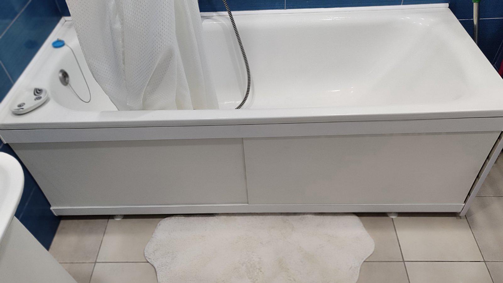 Панель для ванны The MIX Крепыш 130 см White - фото 2