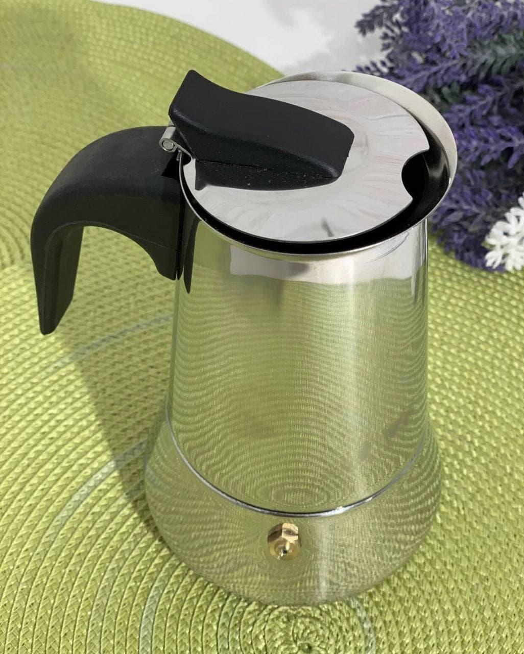 Кавоварка гейзерна Edenberg на 9 чашки 450 мл (EB-3790) - фото 4 Кавоварка гейзерна Edenberg на 9 чашки 450 мл (EB-3790) - фото 4