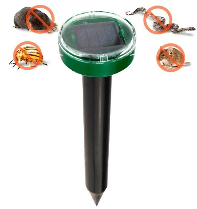 Отпугиватель грызунов кротов и насекомых EL-1087 ультразвуковой аккумуляторный - фото 2 Отпугиватель грызунов кротов и насекомых EL-1087 ультразвуковой аккумуляторный - фото 2