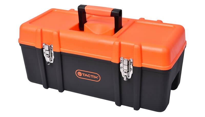 Ящик для инструмента Tactix 580x260x250 мм с защелками пластиковый (INSBXBXP3321106PT0)