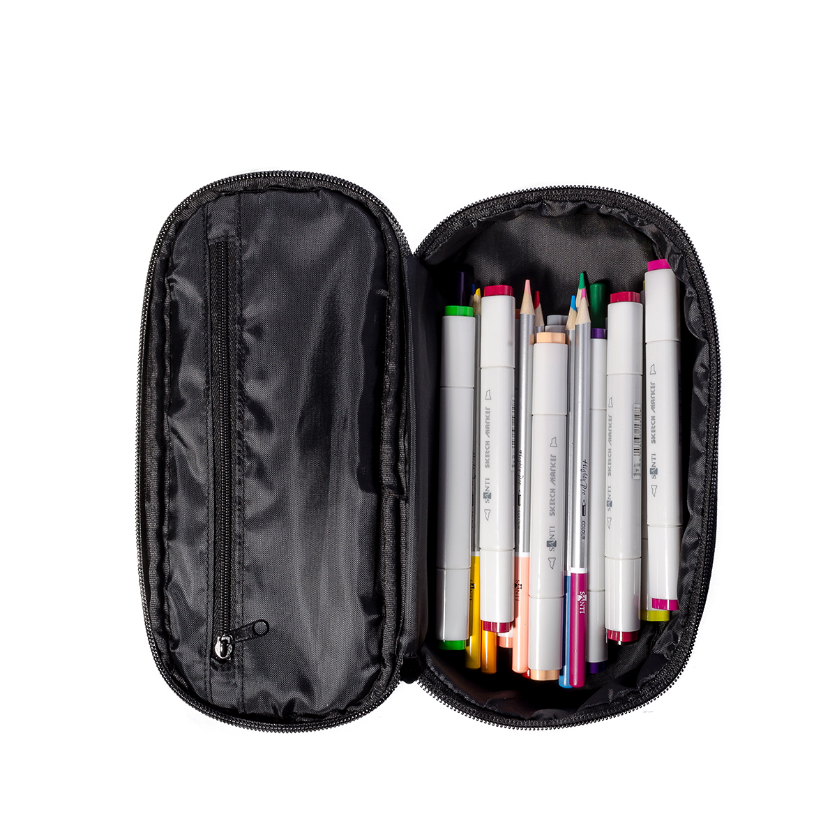 Пенал Santi для художніх матеріалів 230х110х65 мм (742627) - фото 2