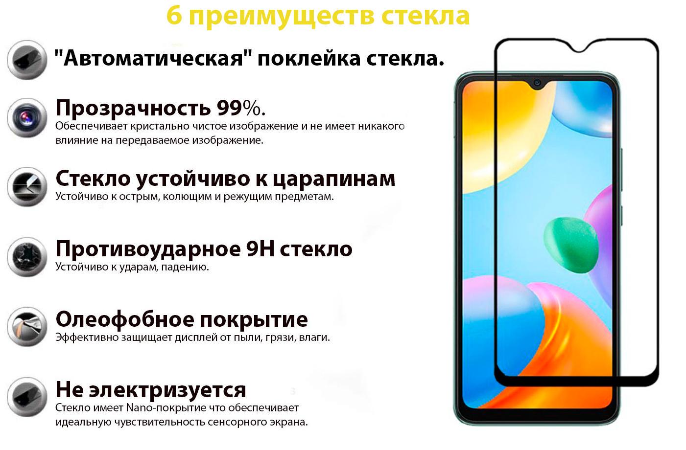 ᐉ Защитное стекло BeCover для Xiaomi Redmi 10C Black (707451) • Купить в  Киеве, Украине • Лучшая цена в Эпицентр