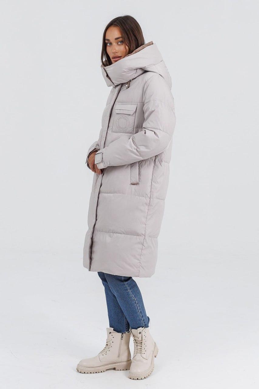 Куртка-пуховик жіноча з ведмедиком р. 44 Молочний (LD-716a/44) - фото 5 Куртка-пуховик жіноча з ведмедиком р. 44 Молочний (LD-716a/44) - фото 5