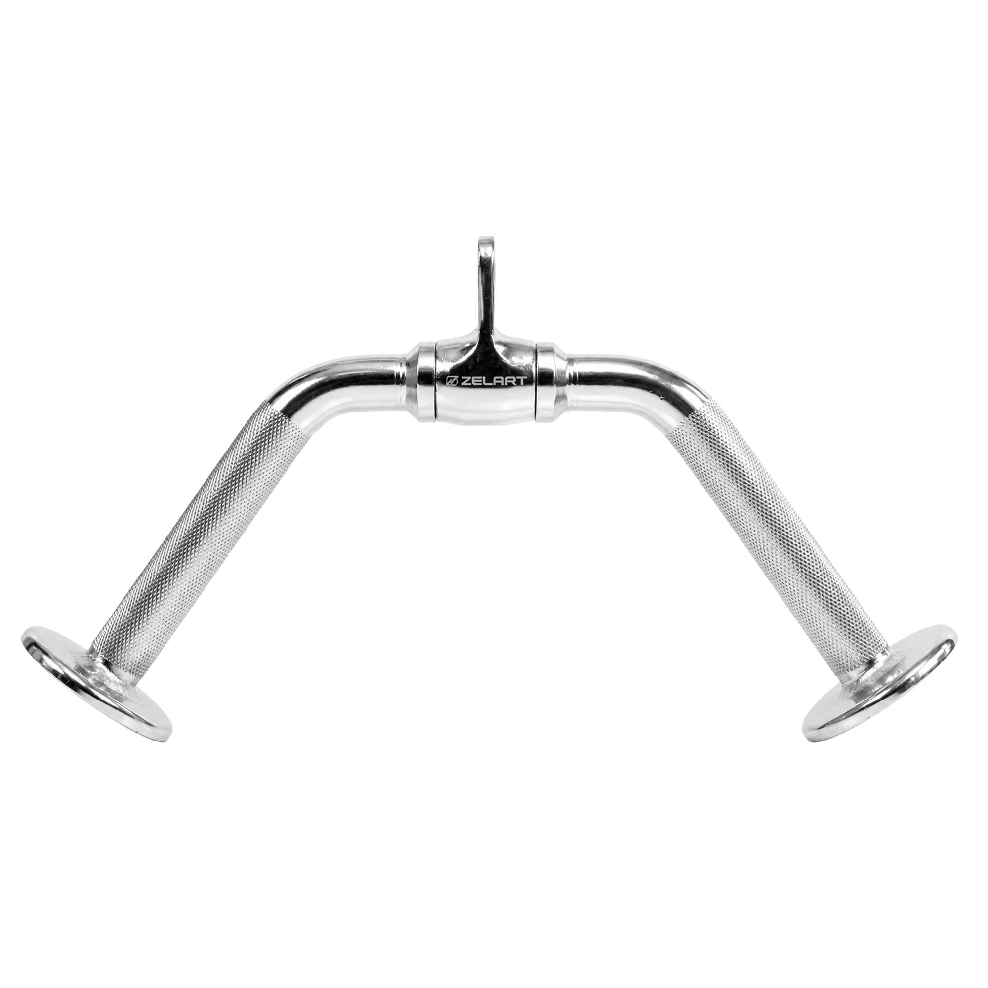 Рукоятка одинарная закрытая Zelart TA-00047 37х20 см Хром (TA-00047) Рукоятка одинарная закрытая Zelart TA-00047 37х20 см Хром (TA-00047)