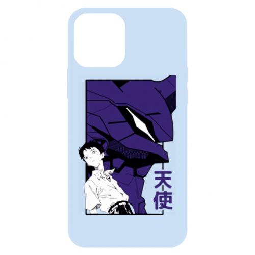 Чехол для iPhone 12 Evangelion - Ikari Shinji (6529756-14-128886)