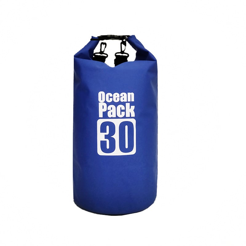 Рюкзак Ocean Pack водонепроникний гермомешок 30 л Blue (42324)