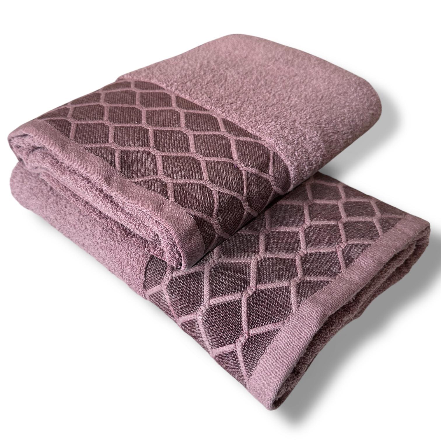 Рушник махровий Malloory Home 70x140 см Коричневий (69-5-5) - фото 2