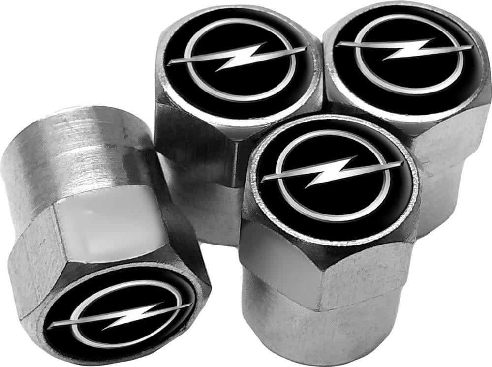 Колпачки на ниппель СlassyCap Opel 4 шт. Silver (17561)