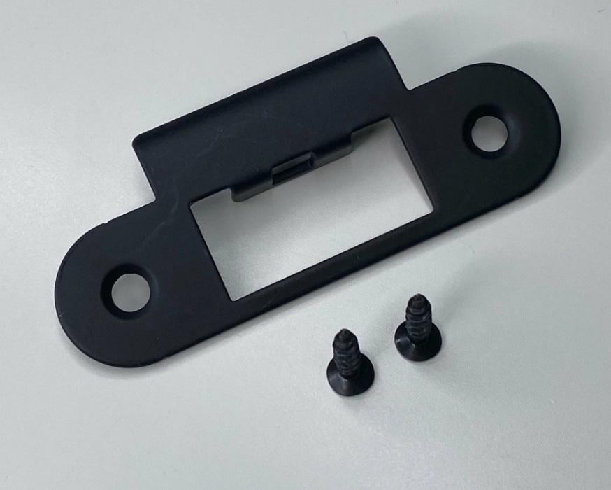 Ответная планка механизма Paladii ровный торец регулируемая BN Черный (ПМ071) - фото 4 Ответная планка механизма Paladii ровный торец регулируемая BN Черный (ПМ071) - фото 4