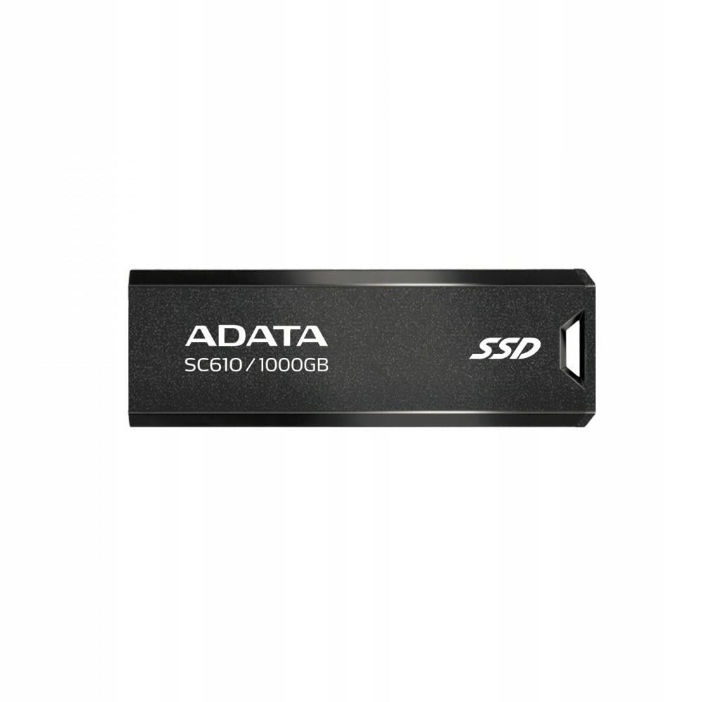 Накопитель SSD ADATA SC610 1TB USB 3.2 550/500Mb/s Black (34602651)