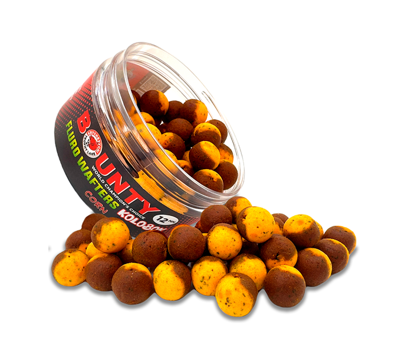 Вафтерс флюро Bounty Kolobok Corn 12 мм 45 шт.