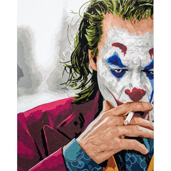 Картина по номерам Strateg Супергерои Мнения на лице 40х50 см и уровнем в термопакете (VA-3088-mt)