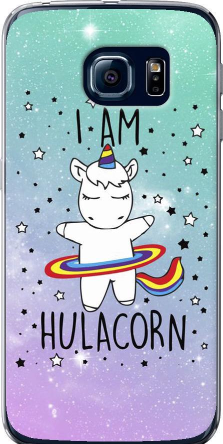 Чехол на Samsung Galaxy S6 Edge G925F I'm hulacorn (3976u-83-42517)
