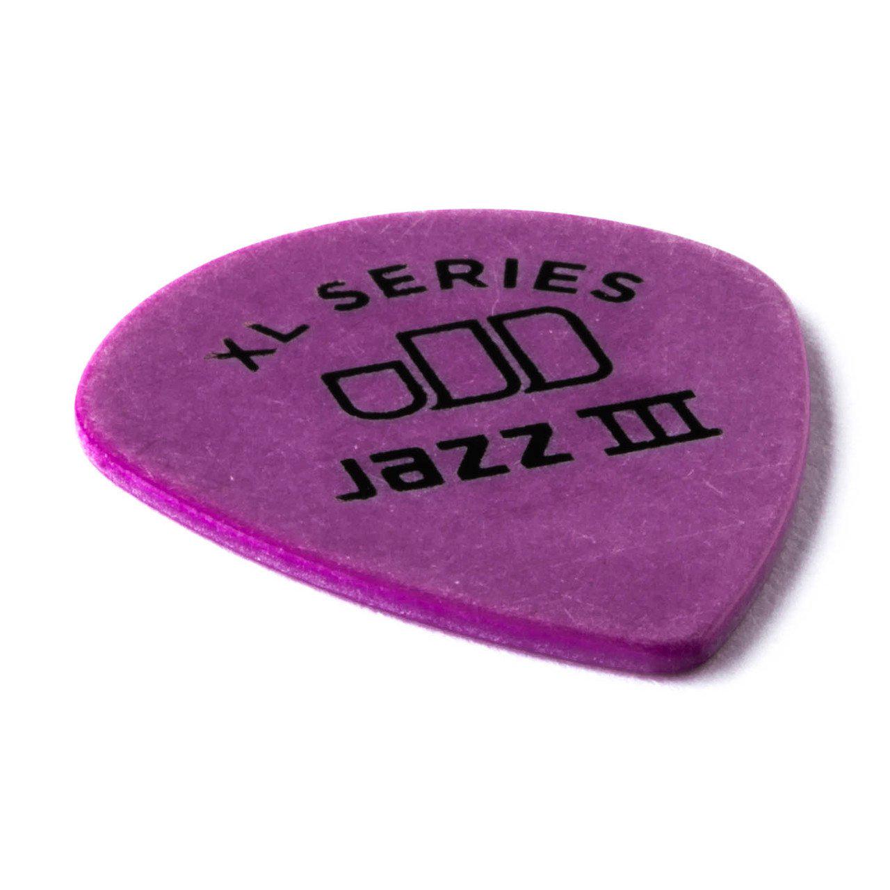 Медіатор Dunlop 498P1.14 Tortex Jazz III XL 1,14 мм 12 шт. (122924) - фото 2