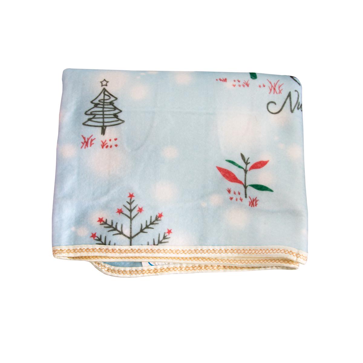 Односпальная простыня Олени 50 Вт с подогревом 145х64 см (1009415-Other)