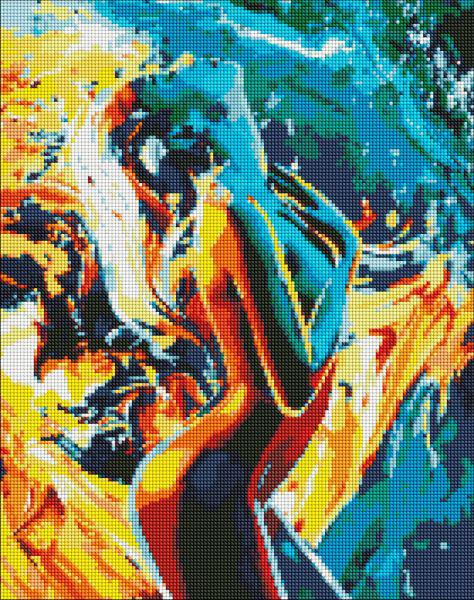 Алмазная мозаика Страсть женщины
