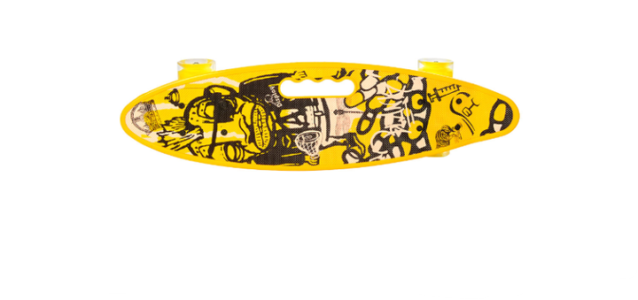 Пенниборд Profi MS 0461-2 59 см Желтый (FFR00486)