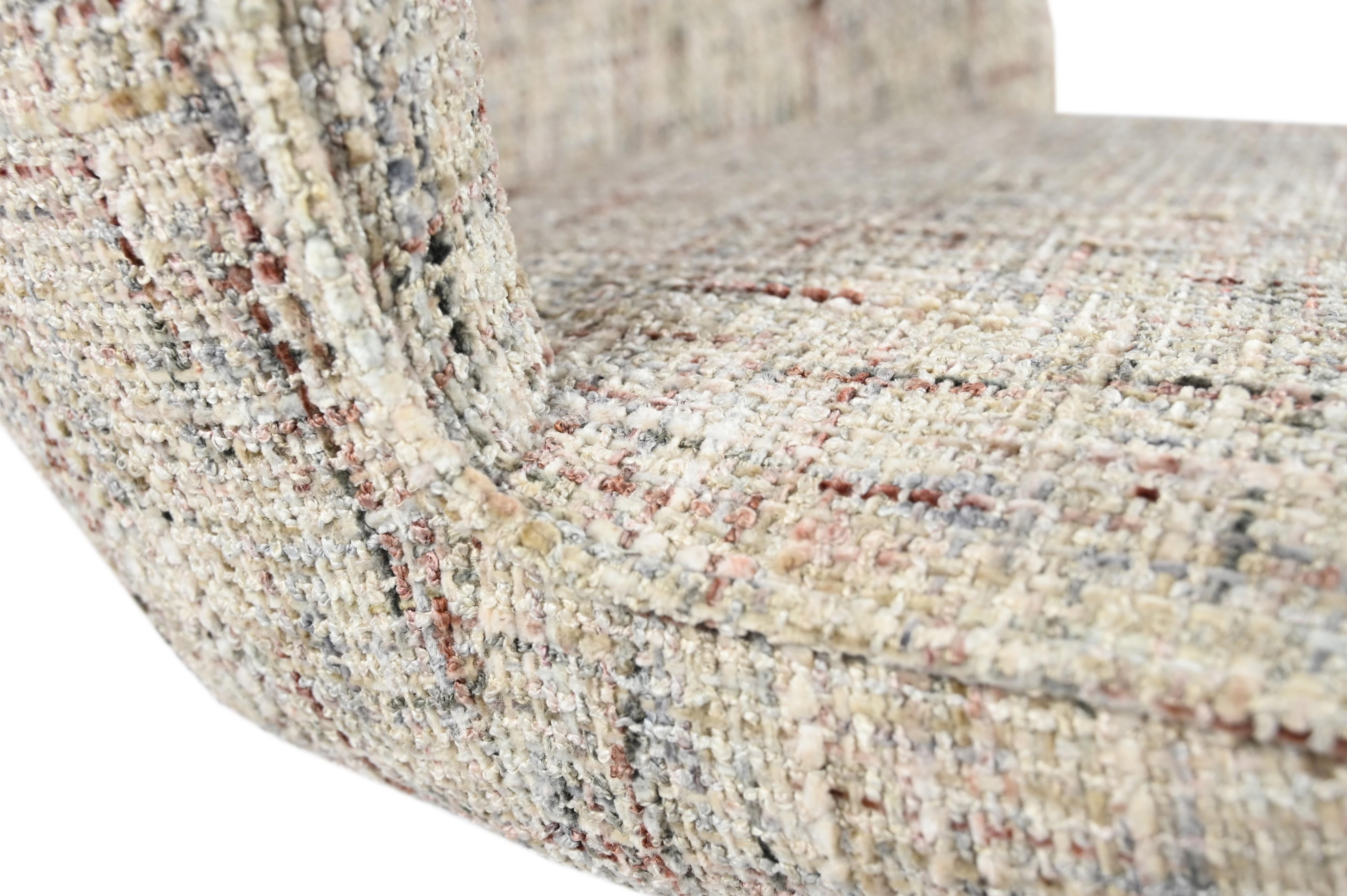 Стілець поворотний Vetro Карамельний/Капучино (R-175) - фото 7 Стілець поворотний Vetro Карамельний/Капучино (R-175) - фото 7