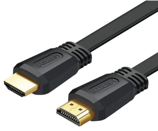 Кабель видео UGREEN ED015 HDMI Flat Cable 5 м Black