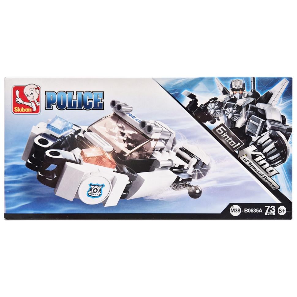 Конструктор дитячий Поліцейська серія Sluban M38-B0635-1 73 деталі (RLT50844)