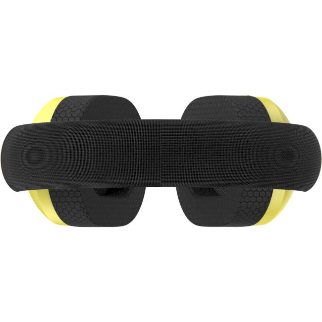 Наушники игровые Hator Hyperpunk 2 Wireless Tri-mode Bluetooth Yellow (HTA-857) - фото 4