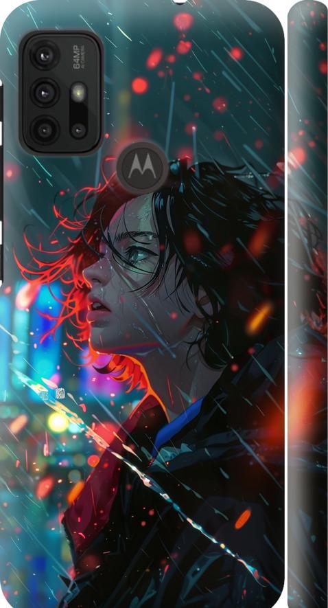 Чехол на Motorola Moto G30 Ночные огни (6096m-2320-42517)