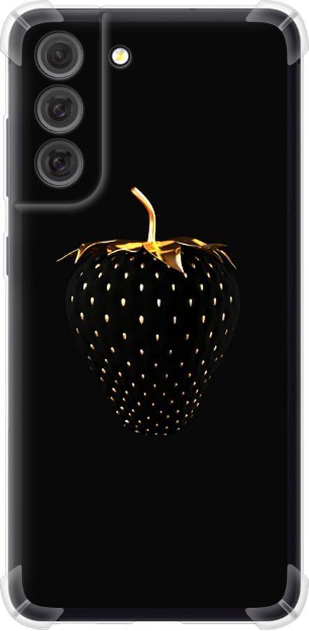 Чехол на Samsung Galaxy S21 FE Черная клубника (3585sp-2302-42517)