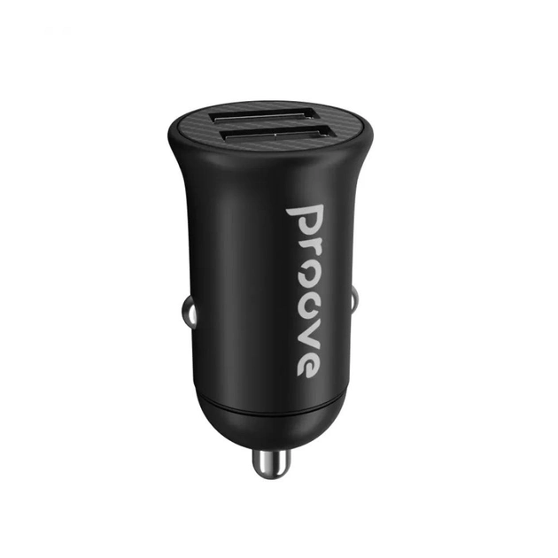 Автомобильное зарядное устройство Proove Kely Car Charger 2xUSB Black