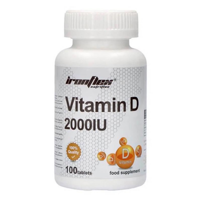 Витамин D3 IronFlex Vitamin D3 2000 IU 100 табл. (22656-01)