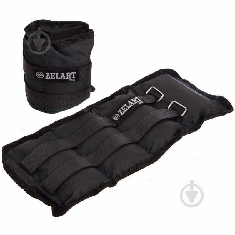 Утяжелители-манжеты для рук planeta-sport FI-1967-4 (2 x 2кг) Черный