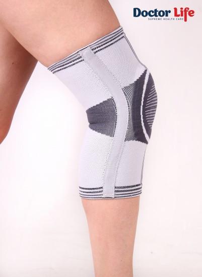 Бандаж эластичный коленного сустава усиленный Doctor Life Active А7-049 S - фото 4